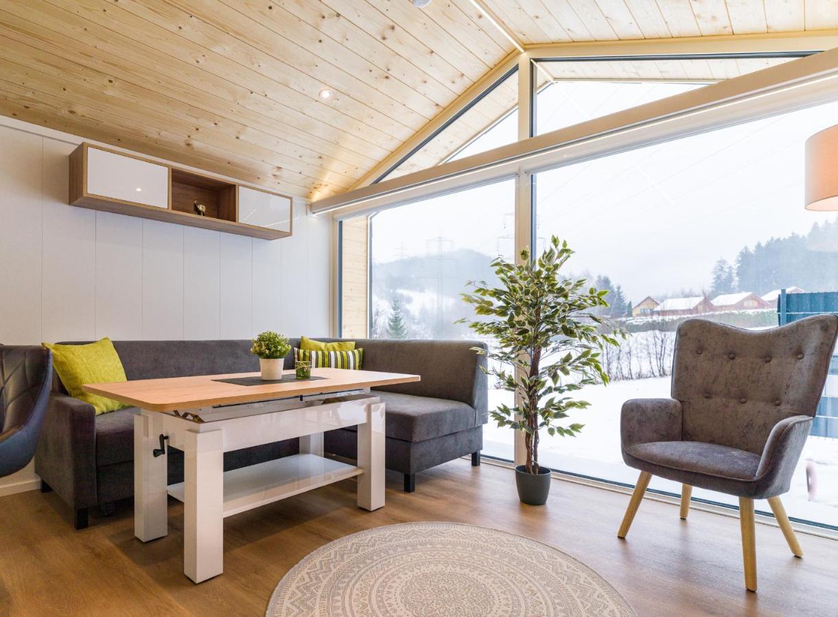 Chalet Stuhleckblick-Ferienhaus Direkt An Der Piste Und Mit Eigener Sauna Spital am Semmering Exteriör bild
