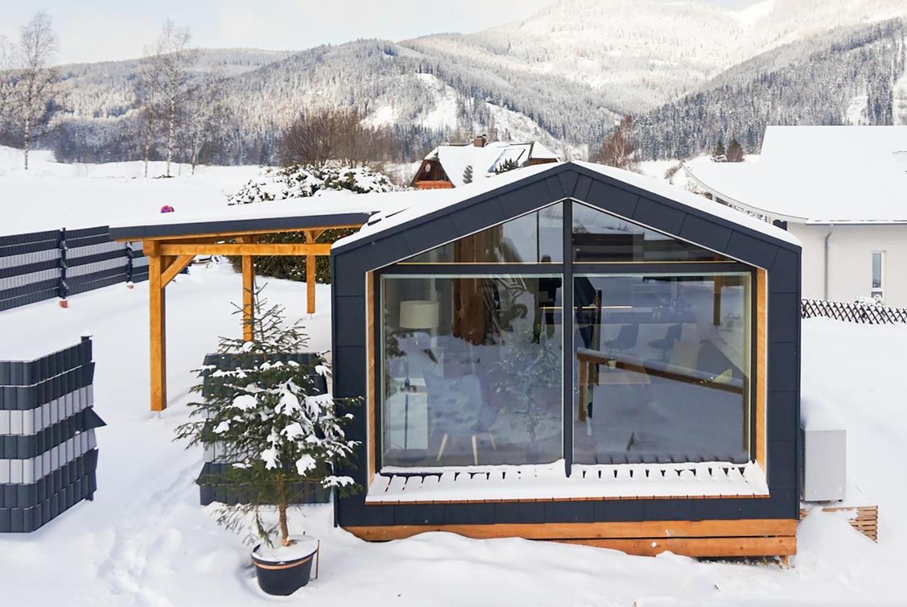 Chalet Stuhleckblick-Ferienhaus Direkt An Der Piste Und Mit Eigener Sauna Spital am Semmering Exteriör bild