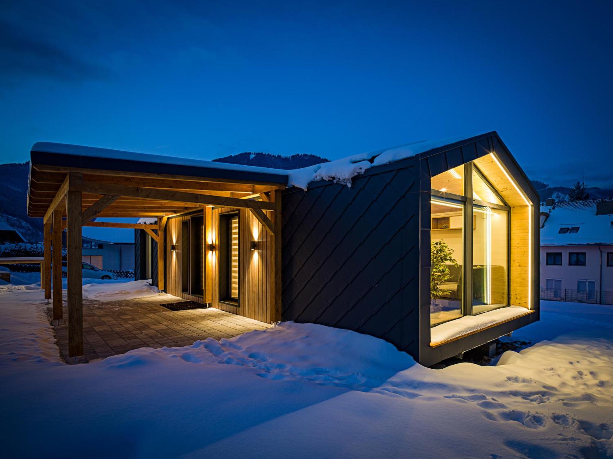 Chalet Stuhleckblick-Ferienhaus Direkt An Der Piste Und Mit Eigener Sauna Spital am Semmering Exteriör bild