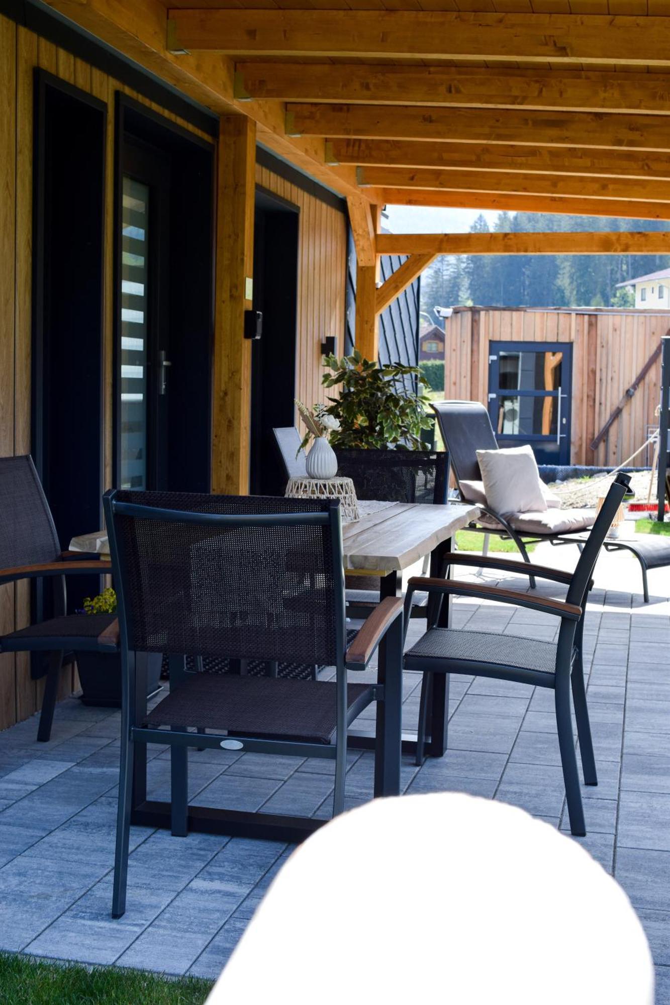 Chalet Stuhleckblick-Ferienhaus Direkt An Der Piste Und Mit Eigener Sauna Spital am Semmering Exteriör bild