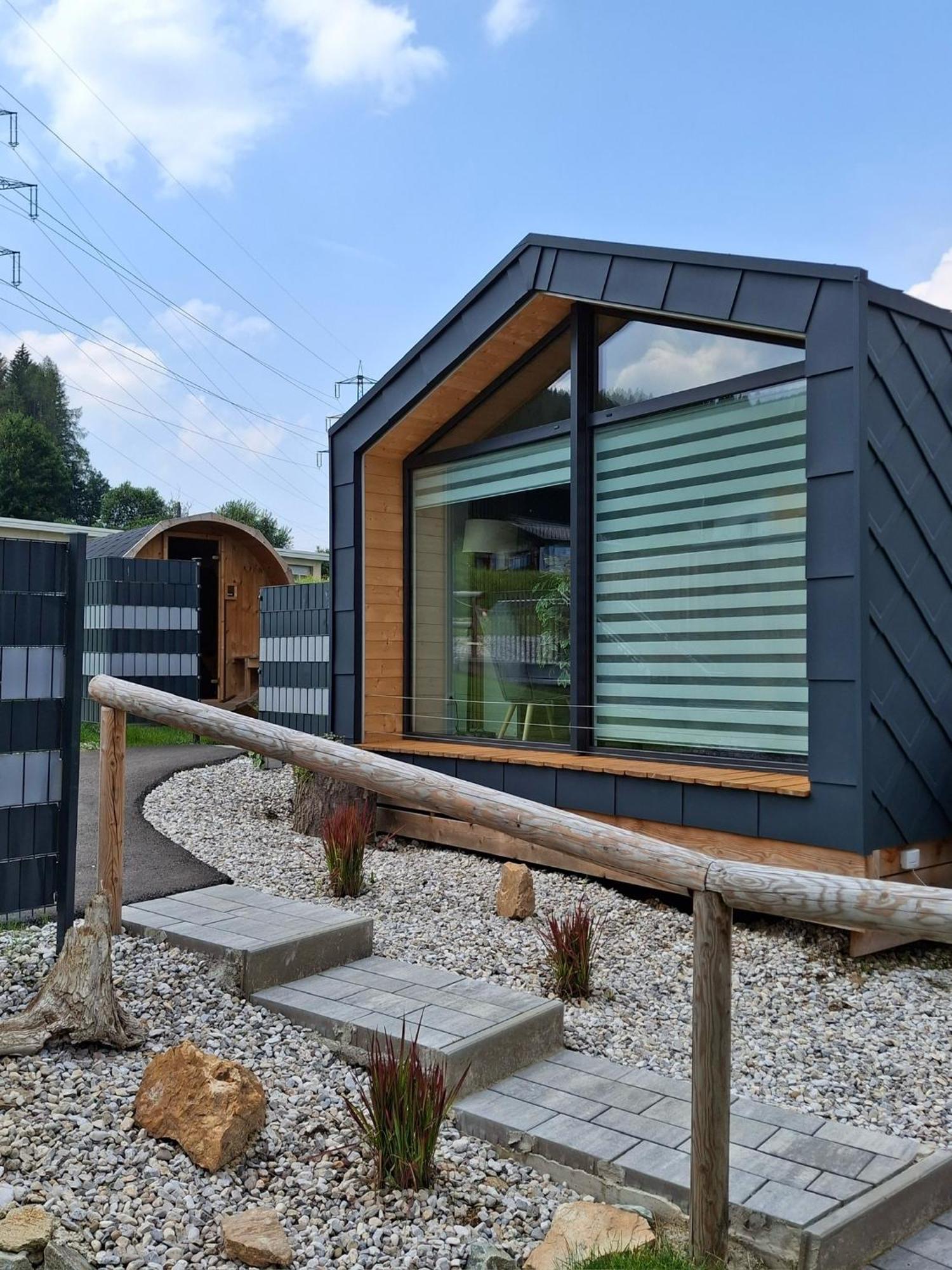 Chalet Stuhleckblick-Ferienhaus Direkt An Der Piste Und Mit Eigener Sauna Spital am Semmering Exteriör bild